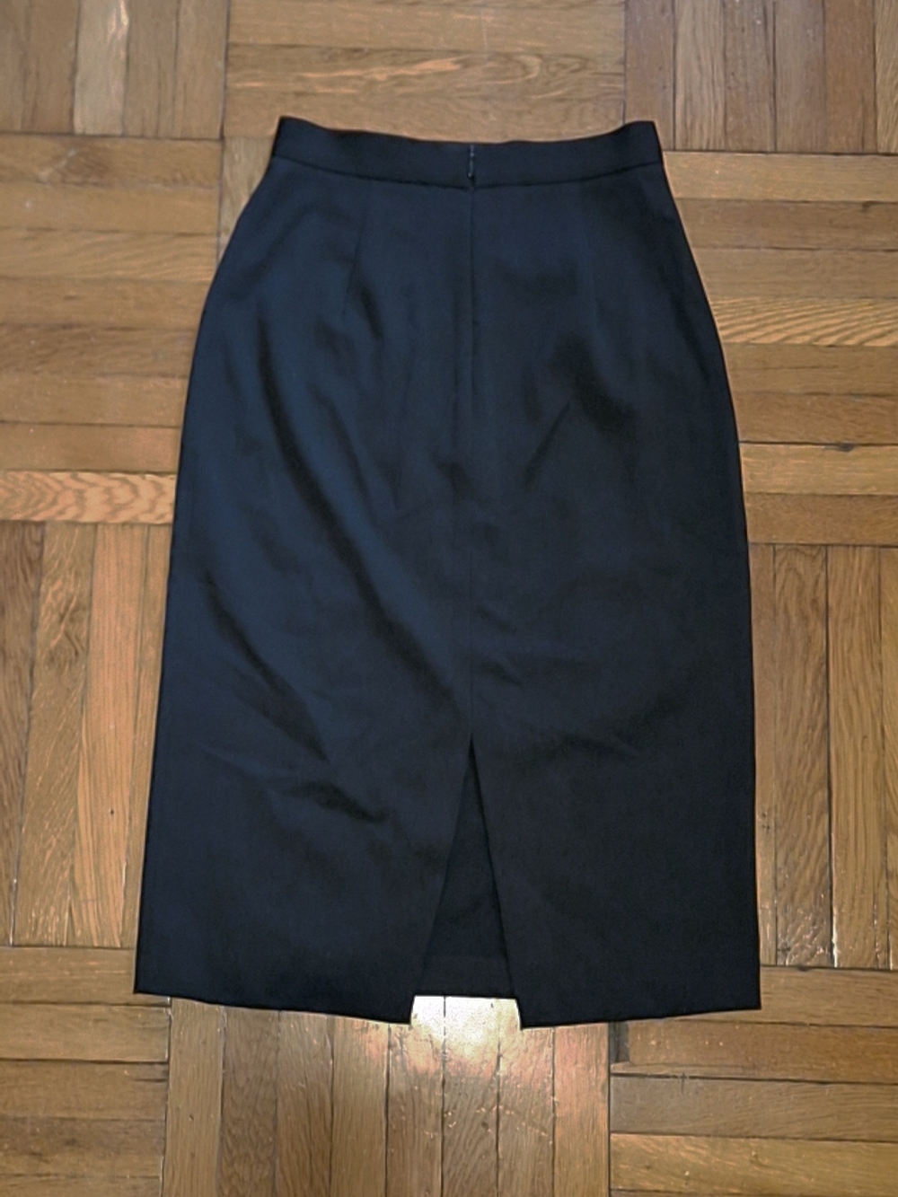 Classic Black Pencil Skirt - Women's
